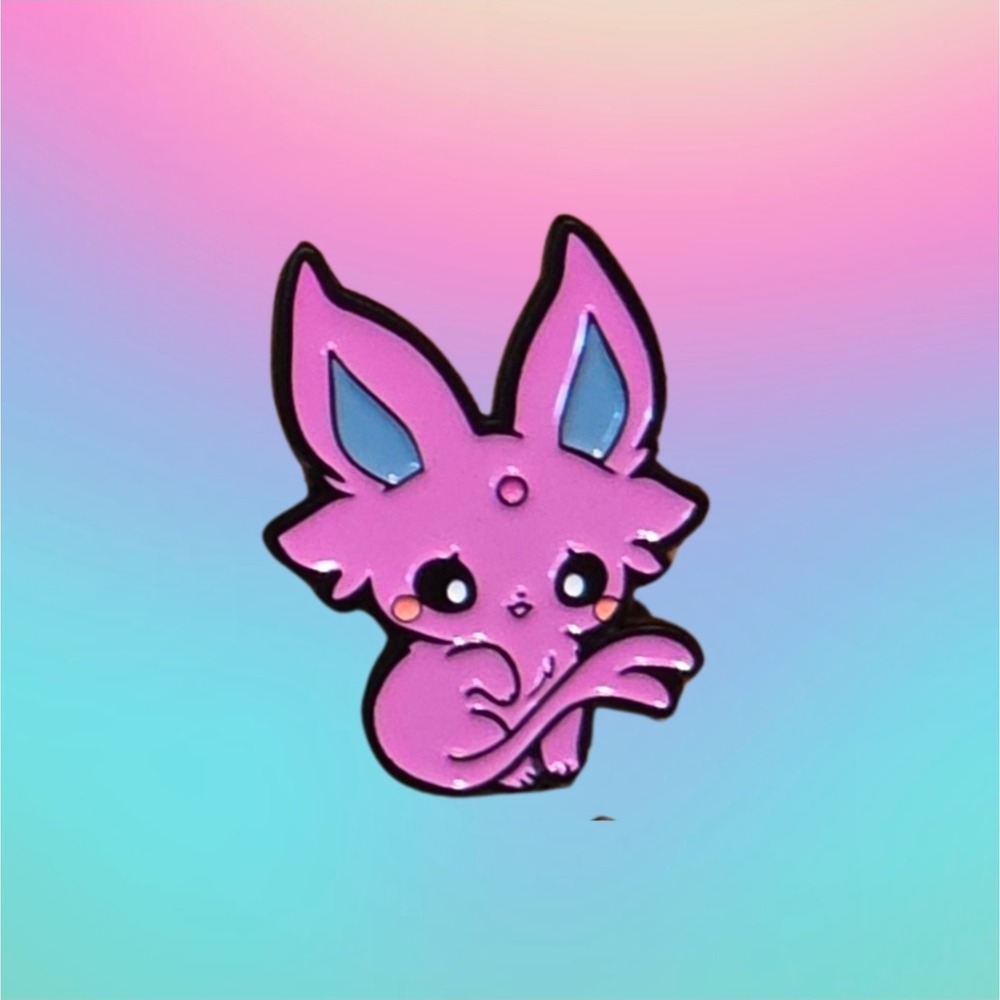 Pokémon ESPEON Eevee Evolutions Chibi‎ Enamel Pin Set – Collector's Charm